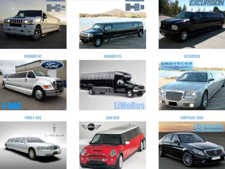 Limousine rentals