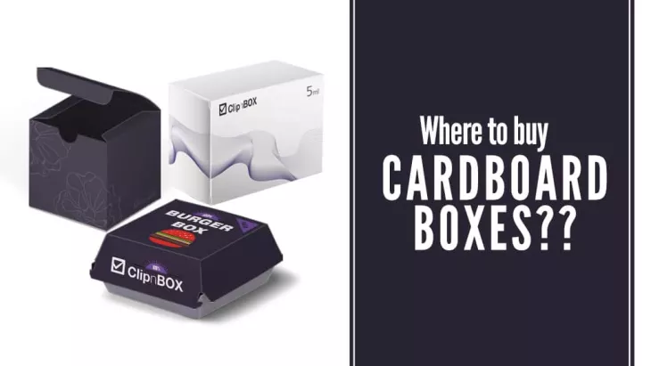 cardboard boxes