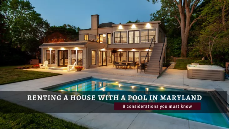 House with pool for rent