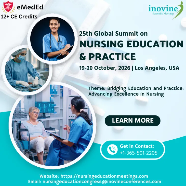 25th Global Summit on Nursing Education and Practice 2026