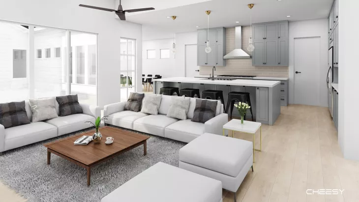 3D Interior Rendering