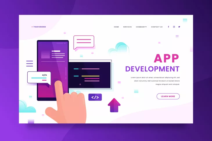 mobile app development and website development