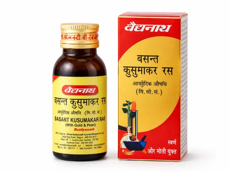 Baidyanath Basant Kusumakar Ras 100 Tablets