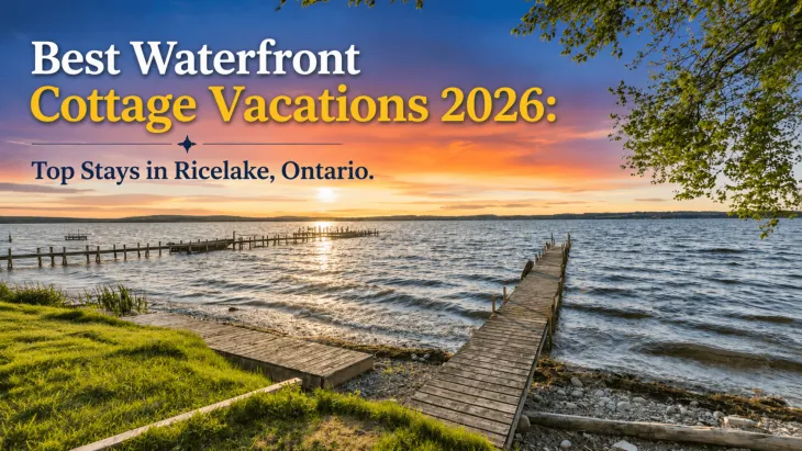 Best Waterfront Cottage Vacations 2026 Top Rice Lake Ontario Stays