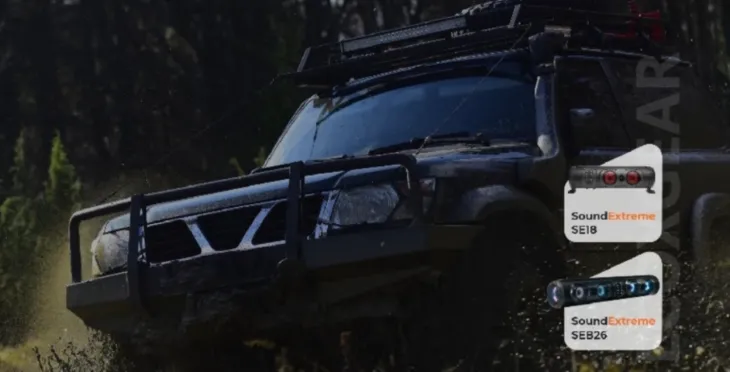  Bluetooth speakers for 4x4 vehicles