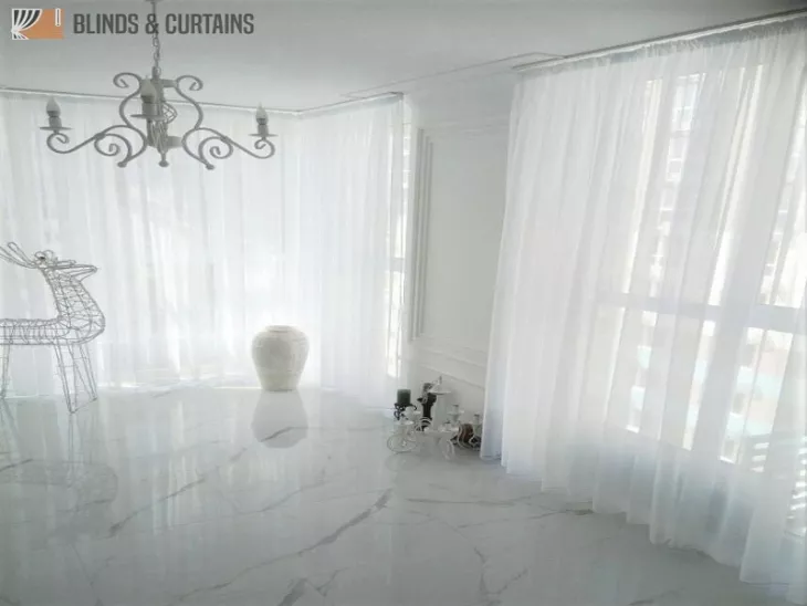 chiffon curtains