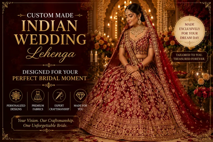 Custom Made Indian Wedding Lehenga