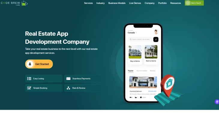 real estate app development