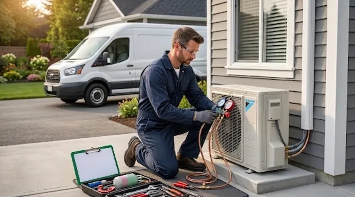 HVAC contractor Langford