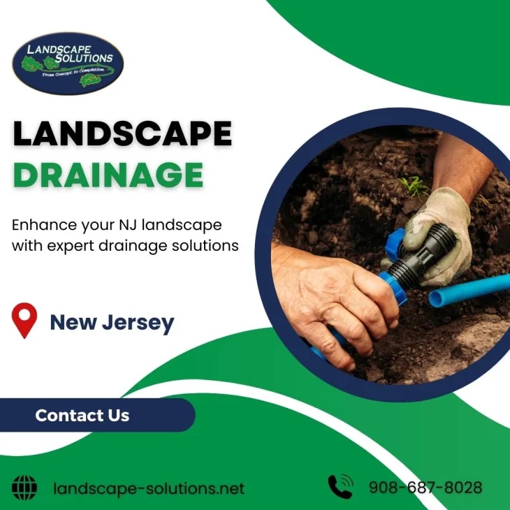 Landscape Drainage in NJ