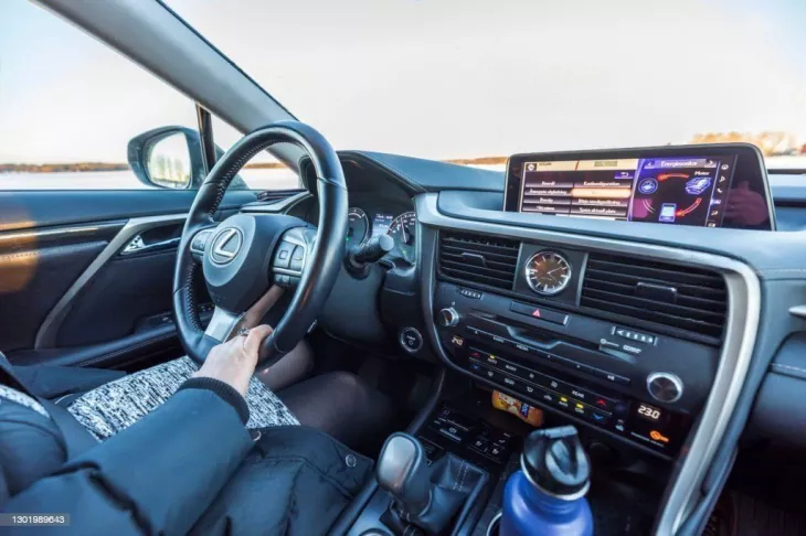 Lexus Car Inside View