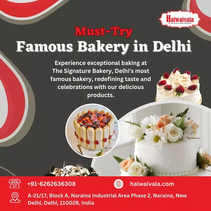 Famous Bakery in Delhi