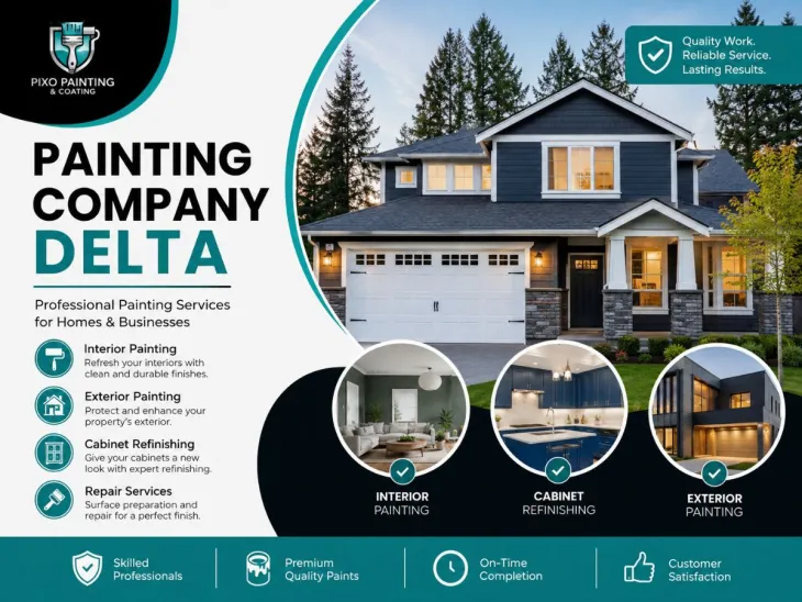 Painting Company Delta: Exterior Painting Tips for Delta Homeowners  