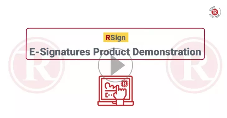 RSign Electronic Signature services