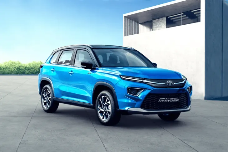 Toyota hyryder car 