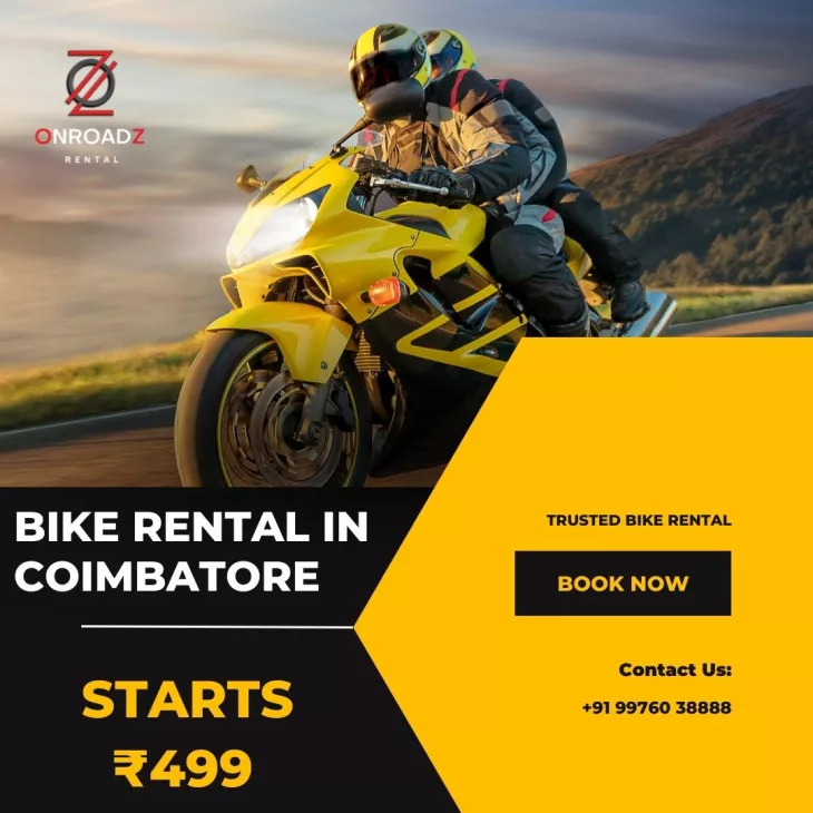 Bike rental in Coimbatore