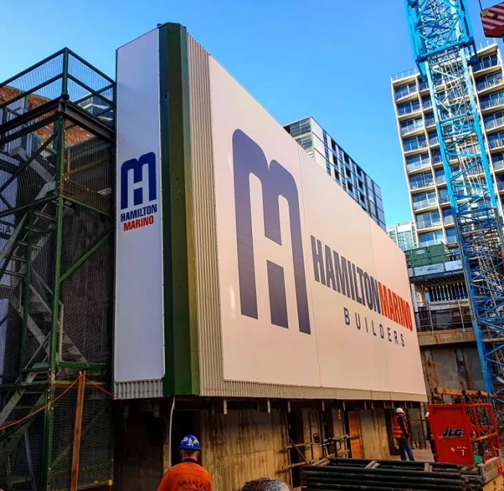 Hoarding Signage