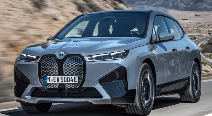 BMW iX electric car