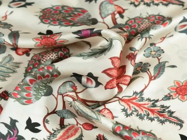 print satin fabric