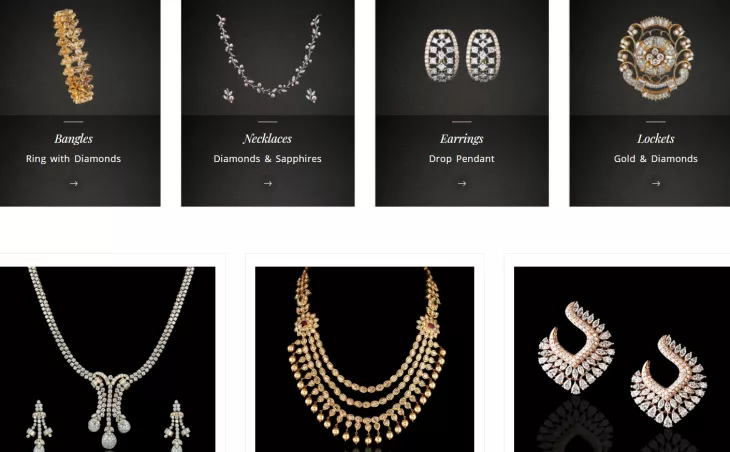  Gold, Diamonds & Necklace Jewellery