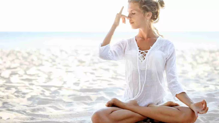 lotus pose