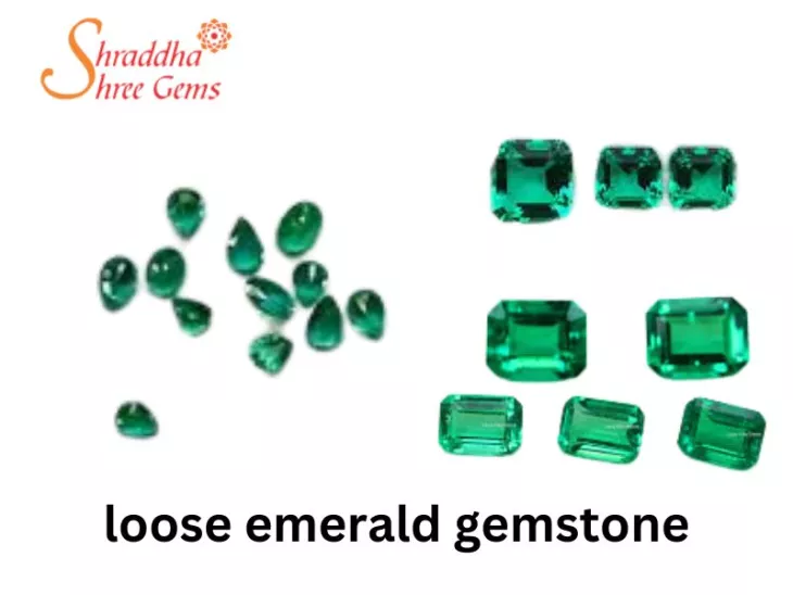 loose emerald gemstone