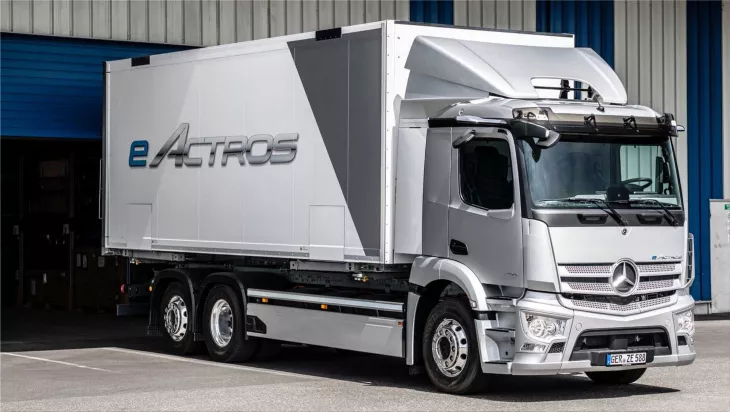 Mercedes-Benz eActros electric truck