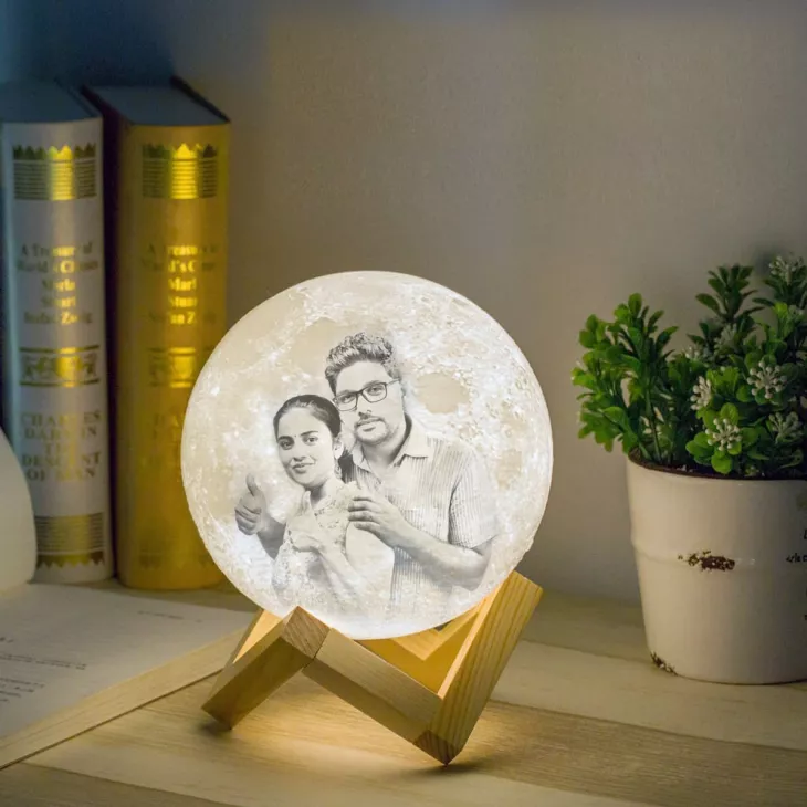 3D moon lamp