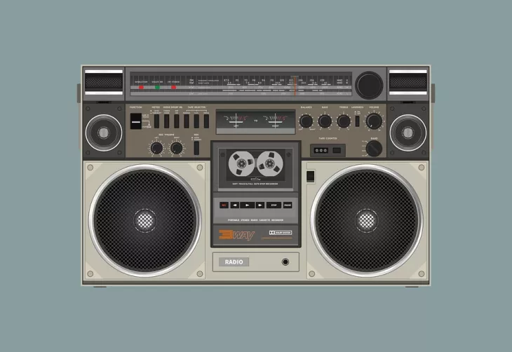 music played on the radio
