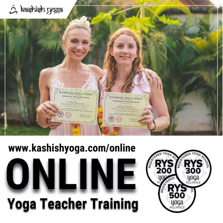 Kashish Yoga School offers best online yoga teacher training courses