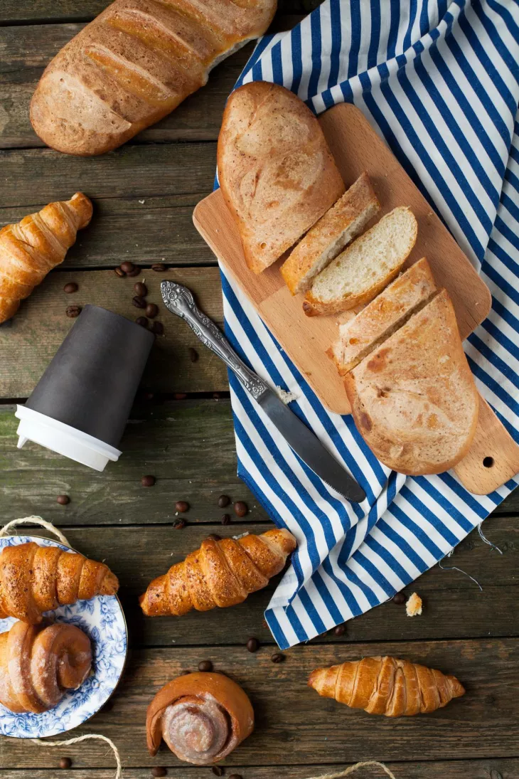 Russian rye bread is best partnered with traditional black tea for breakfast.