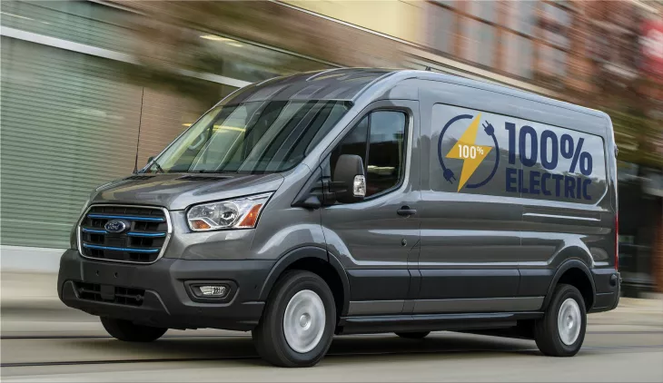 2022 Ford E-Transit electric van