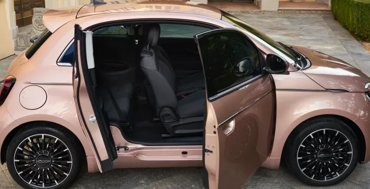 Fiat 500e electric car