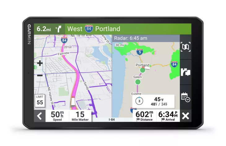 Dezl LGV navigation from Garmin
