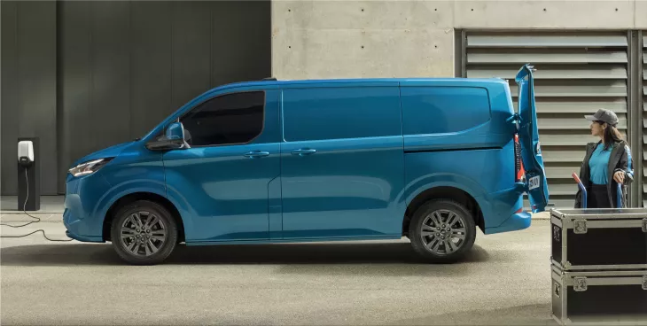 Ford E-Transit Custom electric van