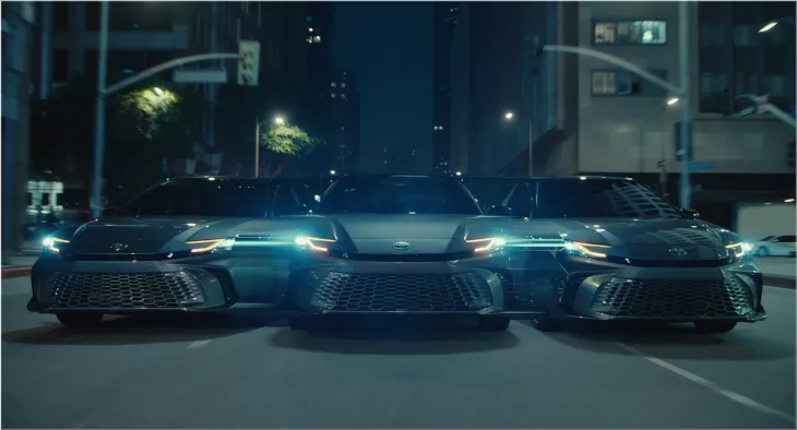 2025 Toyota Camry ad campaign