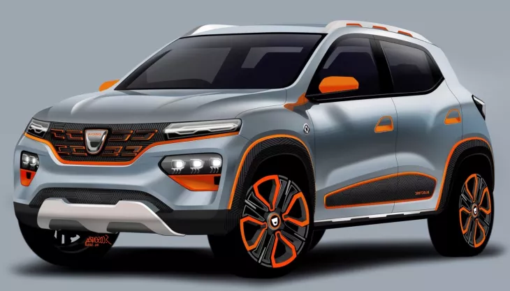Dacia Spring Electric car