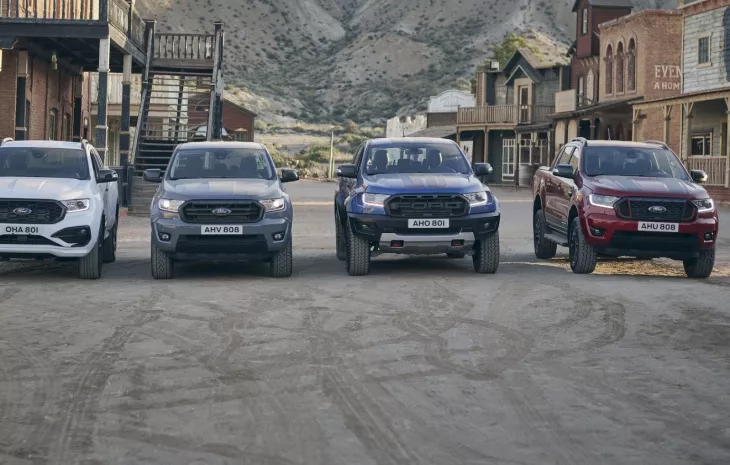 The new Ranger Raptor Special Edition pickup truck