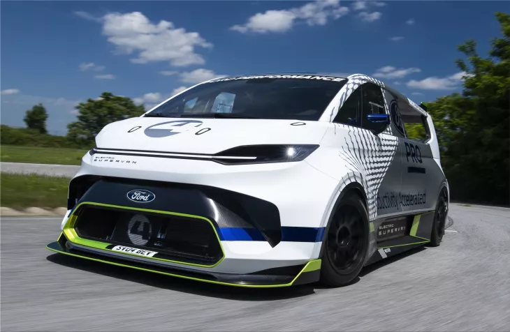 Ford Pro Electric SuperVan is an electric vehicle