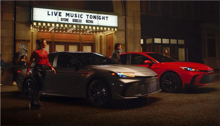 2025 Toyota Camry ad campaign