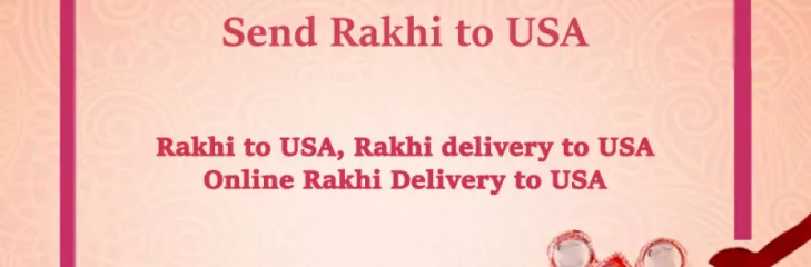 Rakhi delivery to USA