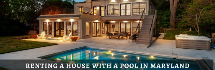 House with pool for rent