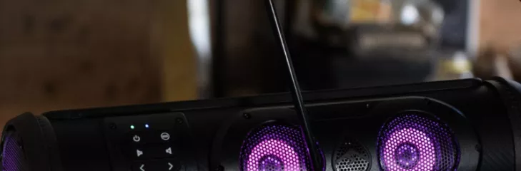 The Powersports sound bar 