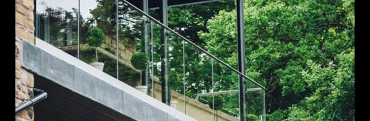 glass railing