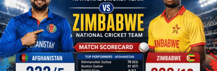 Afghanistan vs Zimbabwe