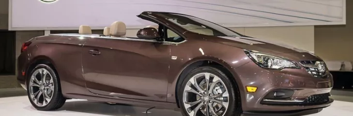 Buick car in a showroom