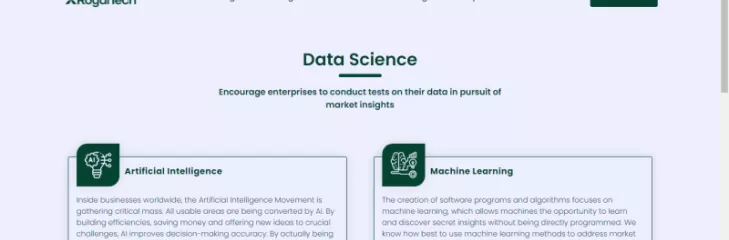 Xroyal.Tech, xroyaltech, Xroyal Tech, data science, digital marketing, web development