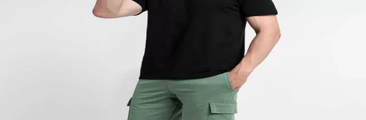 stylish cotton shorts for men