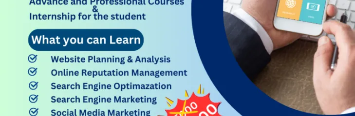 Best digital marketing course in Jaipur, offering 100% practical training and hands-on experience to boost your digital marketing career.