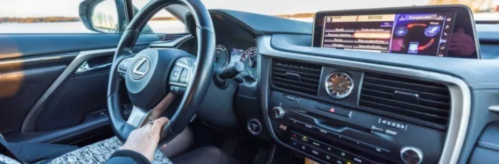 Lexus Car Inside View